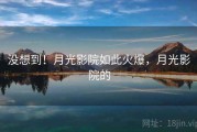 没想到！月光影院如此火爆，月光影院的