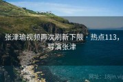 张津瑜视频再次刷新下限 · 热点113，导演张津