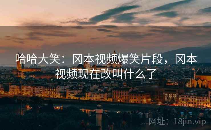 哈哈大笑：冈本视频爆笑片段，冈本视频现在改叫什么了